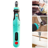 Mini USB Charging 3-speed Electric Grinder Carving Pen DIY Painting Cutting Drilling Micro Electric Drill, 60pcs /Set