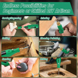5-speed Mini Electric Grinder Micro Drill Metal Glass Ceramic Grinding Carving Cutting And Polishing Tools, 137pcs /Set, 26pcs /Set