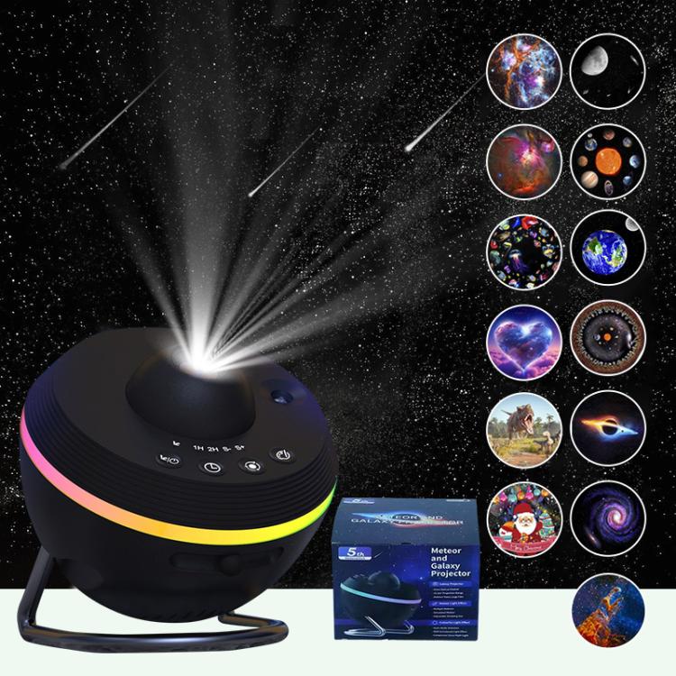 USB Plug-in Space Ball HD Galaxy Projector Lamp Dynamic Meteor Starry Sky Atmosphere Light
