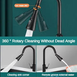 Kitchen Universal Faucet Extender Sink Connector Spout Swivel Faucet Splash Guard