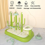 Baby Bottle Drying Rack Drain Drying Rack Insertable Bottle Brush Nipple Brush Storage Holder