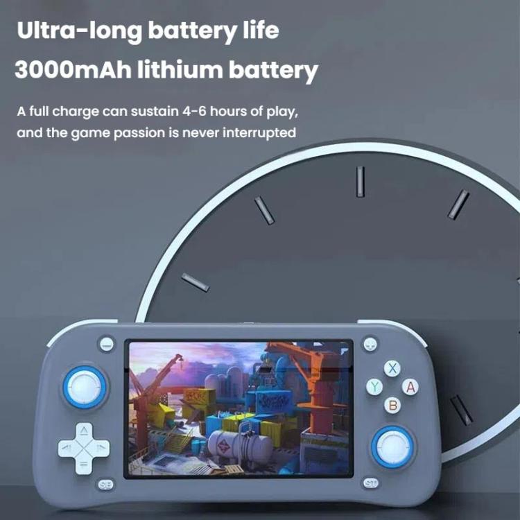 XF43 Retro Handheld Game Console Open Source 4.3 Inch Large Screen Gaming Video Players Console, 64G, 128G