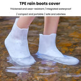 Thickened Wear-Resistant Waterproof Silicone Rain Shoe Cover, S 31-33, M 34-36, L 37-39, XL 40-42, XXL 43-45