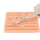 Surgical Silicone Wound Suture Skin Practice Pad Simulated Silicone Skin Model, FH2311009