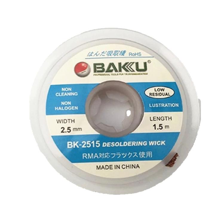 Solder Wick Remover Desoldering Braid for Electronics Repair, BAKU BK-1515, BAKU BK-2015, BAKU BK-2515, BAKU BK-3015