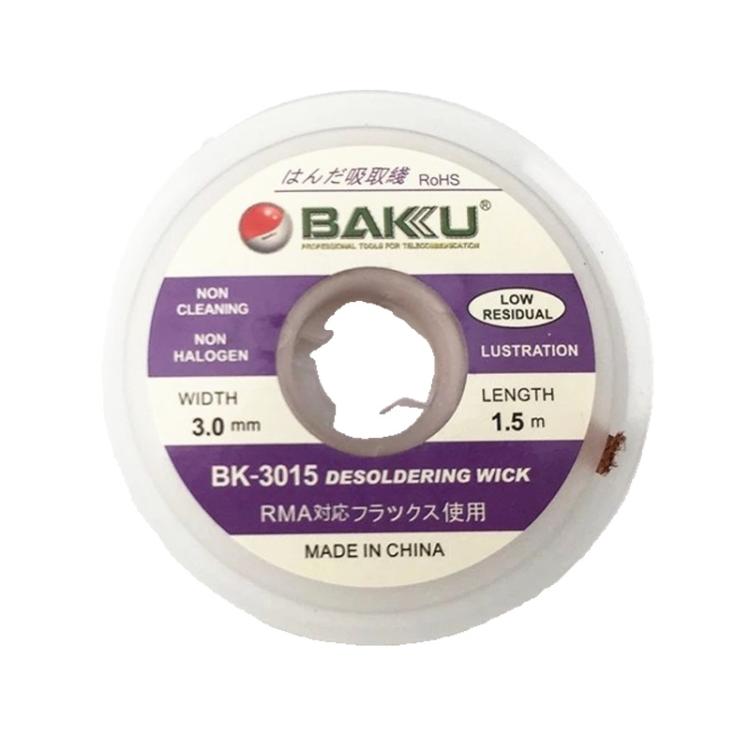 Solder Wick Remover Desoldering Braid for Electronics Repair, BAKU BK-1515, BAKU BK-2015, BAKU BK-2515, BAKU BK-3015