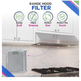 For Broan SB08087294 Range Hood 2pcs /Pack Filter 298 X 239 X 9mm