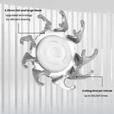 3pcs /Pack FR6 Shaver Blades For Flyco FS711/FS829/FS812/FS821/FS871/FS876/FS875 Electric Trimmer, FR6 3pcs