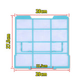 Filter Mesh For Midea Air Conditioner Replacement 1/1.5/2 HP Wall-Mounted Indoor Units, 29x27.5cm, 34.5x27.5cm, 32x27.5cm, 25.3x28cm, 30x29cm, 29.7x28cm, 37.7x29.4cm, 37.5x33cm, 28.2x26.5cm, 30.2x28cm, 35.9x43.7cm, 32.5x32cm, 30x32cm, 27x26.5cm, 28.5x2...