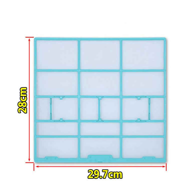 Filter Mesh For Midea Air Conditioner Replacement 1/1.5/2 HP Wall-Mounted Indoor Units, 29x27.5cm, 34.5x27.5cm, 32x27.5cm, 25.3x28cm, 30x29cm, 29.7x28cm, 37.7x29.4cm, 37.5x33cm, 28.2x26.5cm, 30.2x28cm, 35.9x43.7cm, 32.5x32cm, 30x32cm, 27x26.5cm, 28.5x2...