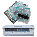 Filter Mesh For Midea Air Conditioner Replacement 1/1.5/2 HP Wall-Mounted Indoor Units, 29x27.5cm, 34.5x27.5cm, 32x27.5cm, 25.3x28cm, 30x29cm, 29.7x28cm, 37.7x29.4cm, 37.5x33cm, 28.2x26.5cm, 30.2x28cm, 35.9x43.7cm, 32.5x32cm, 30x32cm, 27x26.5cm, 28.5x2...
