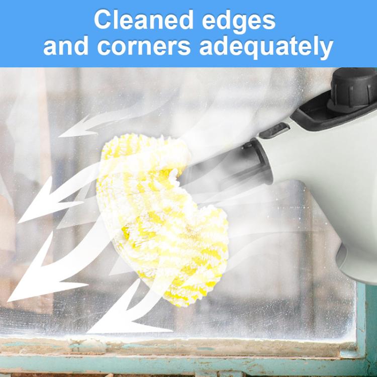 For Karcher Easyfix SC1 SC2 SC3 SC4 SC5 SV7 Steam Mop Replacement, 3pcs /Pack Flat Mop Attachments, 3pcs /Pack Mop Pads