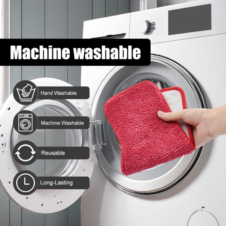 2pcs /Pack Mop Cloths Rag For Schenley Steam Mop Replacement Microfiber Pads