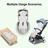 USB Powered Cooling Pad Baby Stroller Seat Cushion With Fan 3 Speed Adjustable Levels