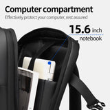 WEIXIER B759 Simple Expandable Men Shoulder Bag Large Capacity Laptop Backpacks