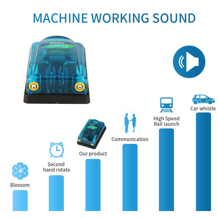 220-240V Transparent Ultra-Quiet Aquarium Air Pump, SOBO SB-248A 3W Single-hole, SOBO SB-348A 5W Double-hole