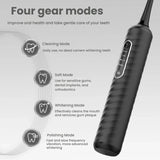 3-in-1 Electric Toothbrush, Water Flosser & Oral Irrigator with 180mL Detachable Tank