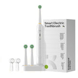 Rechargeable Electric Toothbrush for Adults 4200 RPM Rotating Brush IPX8 Waterproof Inductive Charging, Sterilized White, Sterilized Black, Regular White, Regular Black