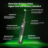 Rechargeable Electric Toothbrush for Adults 4200 RPM Rotating Brush IPX8 Waterproof Inductive Charging, Sterilized White, Sterilized Black, Regular White, Regular Black
