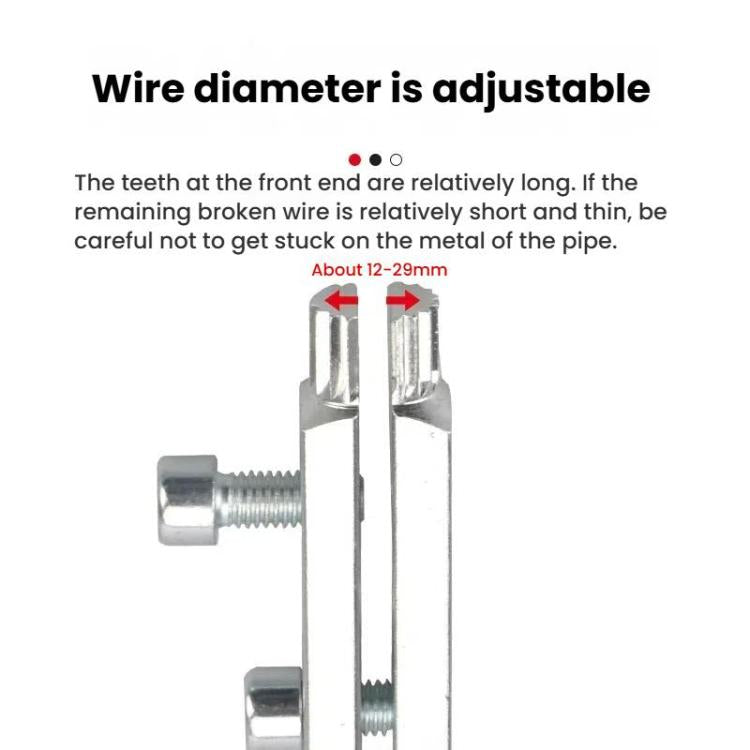 Water Tube Breakage Screw Extractor Faucet Angle Valve Manual Removal Tool, Silver