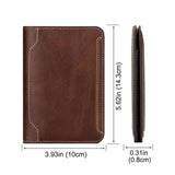 HUMERPAUL BP734 Leather Passport Document Holder