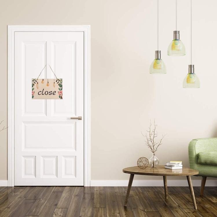 12-In-1 Wooden Hanging Sign Set With String DIY Ornaments, Handmade Craft Kits For Holiday Home Decor