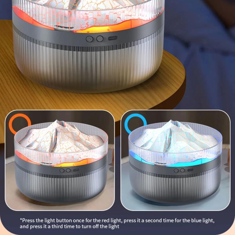 2L Volcanic Essential Oil Diffuser Humidifier Large Capacity Aromatherapy Mist Diffuser Top-Fill Water Tank