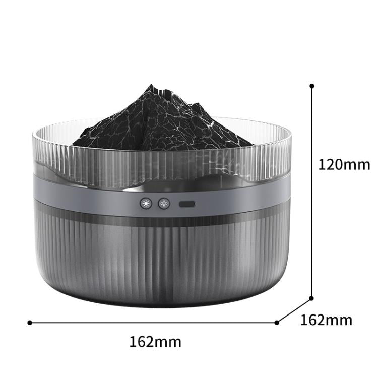 2L Volcanic Essential Oil Diffuser Humidifier Large Capacity Aromatherapy Mist Diffuser Top-Fill Water Tank