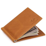 HUMERPAUL BP827 Simple Leather Wallet Lightweight Men Card Holder