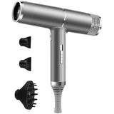 T-Shaped Hair Dryer with Smart Inverter Technology High-Power Blow Dryer for Home & Salon Use, EU Plug, EU Plug With 3 Nozzles, US Plug, US Plug With 3 Nozzles, UK Plug, UK Plug With 3 Nozzles