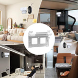 For Starlink Gen 3 Router Power Supply 2 In 1 ABS Bracket, S6880