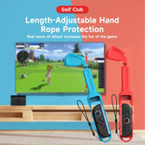 10-in-1 Motion Sports Bundle for Nintendo Switch 2/Switch Tennis Racket, Golf Club, Fencing, Racing Wheel & Multi-Game Accessories, 10-in-1