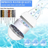 Universal Bathtub Faucet Water Filter No Drill Hang-On Bath Shower Purifier,