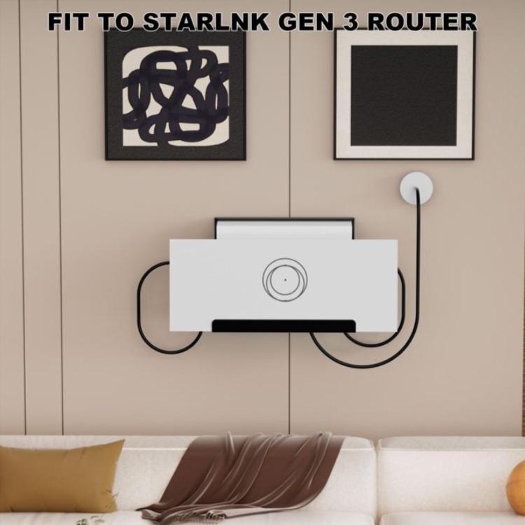 For Starlink Gen 3 2 In 1 Router Power Metal Bracket, Metal