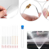 Wiper Nozzle Unclogging Needle Print Nozzle Cleaning Steel Needle, 10pcs /Set, 10pcs /Set+2 Tweezers