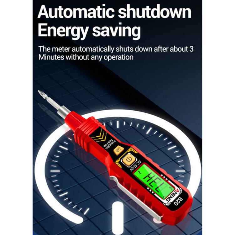 ANENG Multifunctional High-Precision Breakpoint Digital Display Test Pen