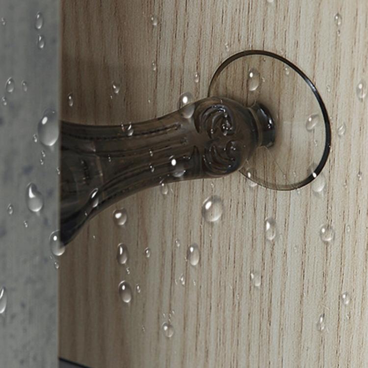 4pcs /Pack Silicone Door Stopper Wall Protector No Drill Anti-Slip Bumper for Bathroom/Bedroom Doors