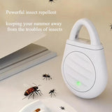 34Hz-70kHz 3 Modes Ultrasonic Bird Repeller Rechargeable Outdoor Animal Deterrent for Garden/Balcony