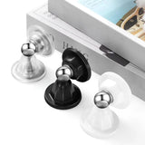 Magnetic Silicone 7cm Door Stopper No Drill Quiet Anti-Collision Wall Protector Universal Door Holder
