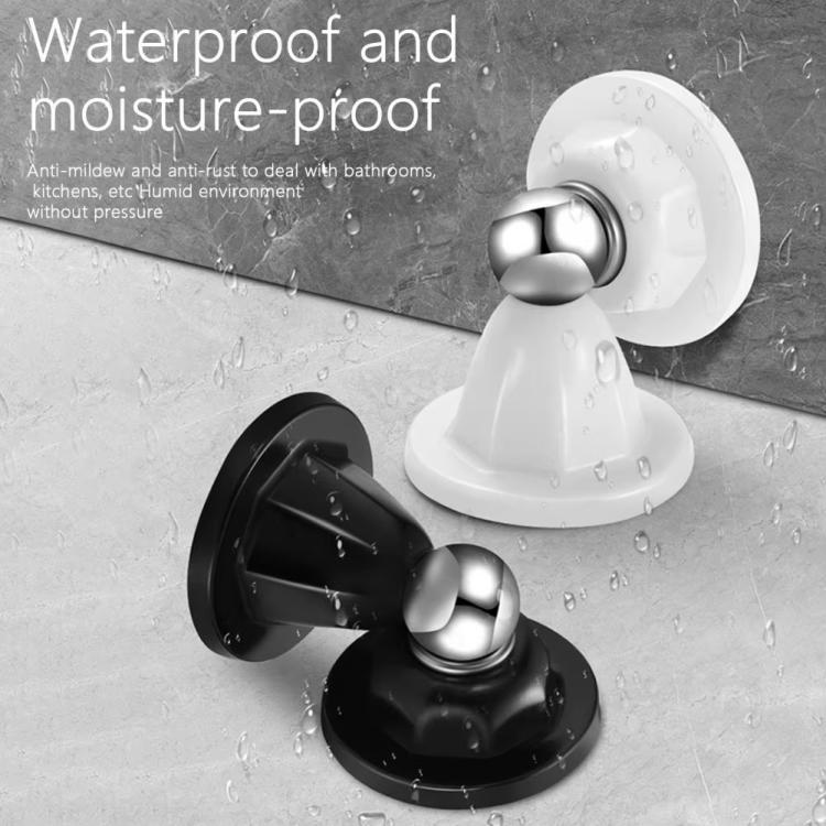 Magnetic Silicone 7cm Door Stopper No Drill Quiet Anti-Collision Wall Protector Universal Door Holder
