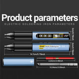 ANENG Portable Internal Heating Soldering Iron With Digital Multimeter