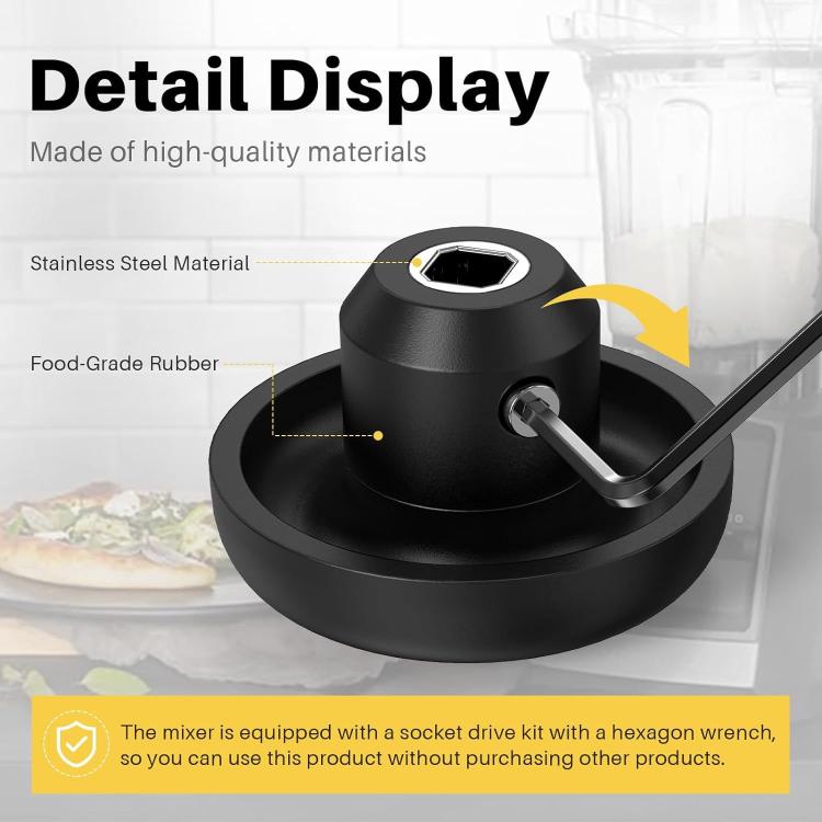 For Vitamix 5200 5006 5012 5057 Drive Socket Mushroom Head Blender Parts, Drive Socket