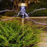 Solar Mosquito Lamp Outdoor Garden LED Mosquito Repellent Insect Trap Lamp, Stainless Steel
