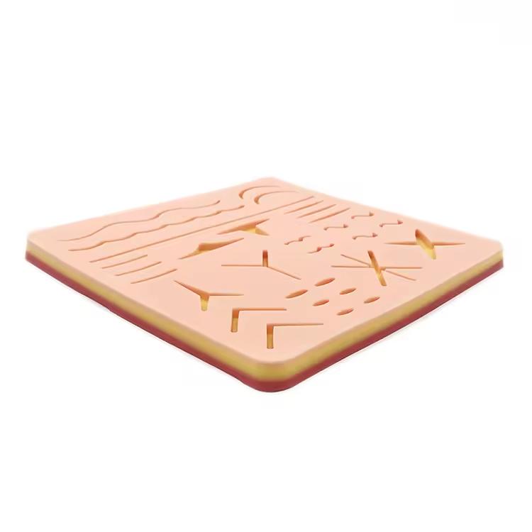 Multi-Wick Simulation Skin Suture Exercise Silicone Module, FH2311005