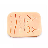 Silicone Tear-resistant Wound Suture Exercise Skin Model Pad, FH23110011