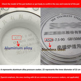 Silicone Sealing Ring/Gasket for Aluminum Pressure Cookers, 16cm, 24cm, 26cm, 28cm, 34cm, 36cm, 38cm, 40cm, 42cm, 44cm, 46cm