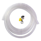 15mm Air Conditioner Drip Nozzle Kit Universal 3m Drain Hose with Elbow Adapter & Clamp for 15mm Outdoor Unit Drain Ports