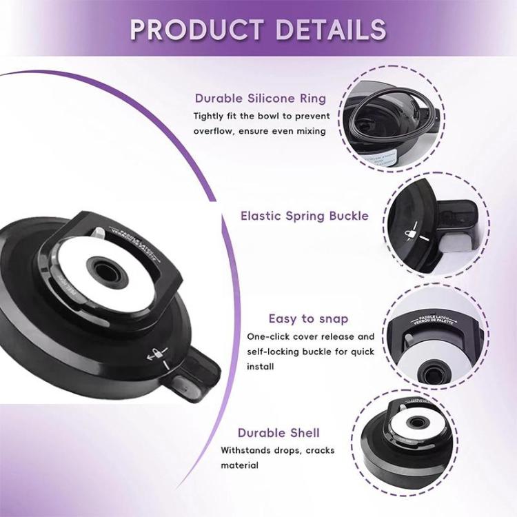 Replacement Outer Bowl Lid For Ninja NC299AMZ/NC301/NC300 Ice Cream Maker, NC300 Outer Bowl Lid