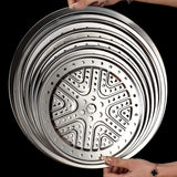 Round 304 Stainless Steel Steamer Rack Plate For Pressure Cooker/Pots, 22cm, 24cm, 26cm, 28cm, 30cm, 32cm