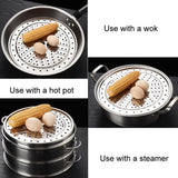 Round 304 Stainless Steel Steamer Rack Plate For Pressure Cooker/Pots, 22cm, 24cm, 26cm, 28cm, 30cm, 32cm